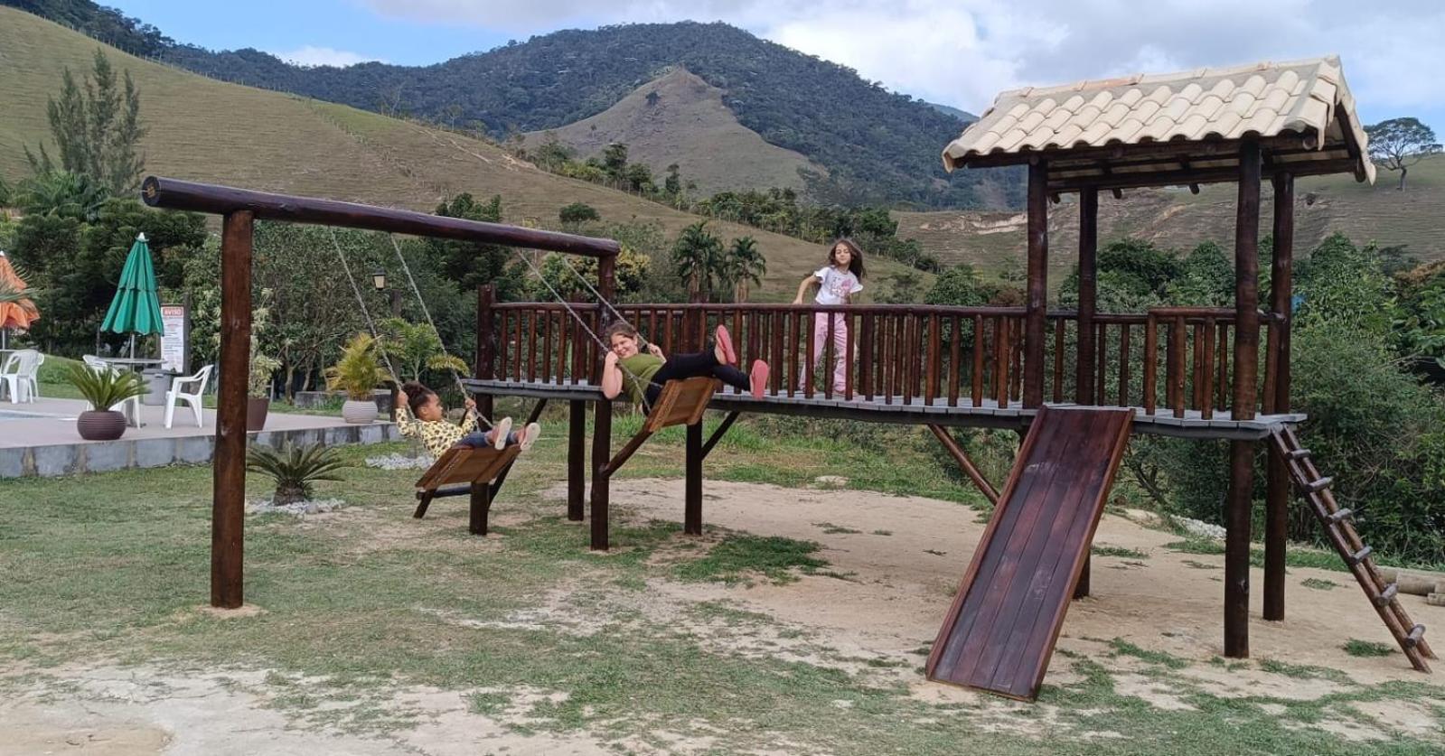 Pousada Sitio Da Floresta Sana Exteriör bild